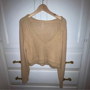 Free People v-neck sweater